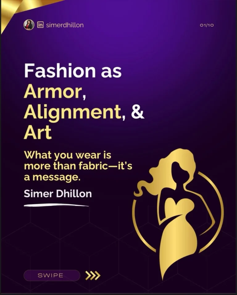 Fashion as Armor, Alignment, and Art